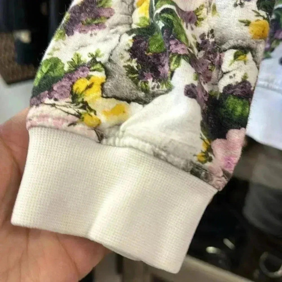 Msgm floral sweatshirt top, size S - Picture 5 of 7